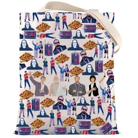LEVLO Bill And Ted Bolsa de maquillaje Bill & Ted Fans Gift Bill & Ted Be Excellent To each other Toiletry Ba Bill & Ted Movie Merch, Bolso WY, Bolsa de mano