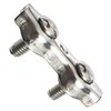 10 x 2mm 304 Stainless Steel Duplex Wire Rope Clip