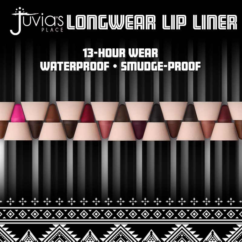 Juvia's Place Long Wear Lip Pencil – Snapped – Waterproof