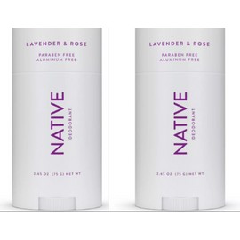 Native Lavender Rose Deodorant for Women - 2.65oz (2 Pack)
