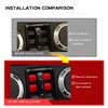 Polodunn Window Button Cover for 2012-2017 Jeep Wrangler JK &