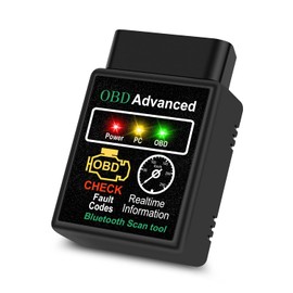 Golvery OBD 2 Bluetooth Scanner, OBD II Auto Diagnostic Tool Check Engine Light, Read & Clear Faulty Trouble Codes (Not for iOS)