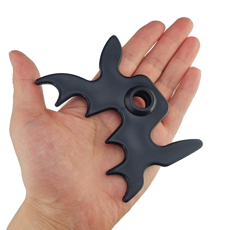 Miokun 1/2/4/8/16 Pack Plastic Moosehead Pool Billiard Cue Bridge Head