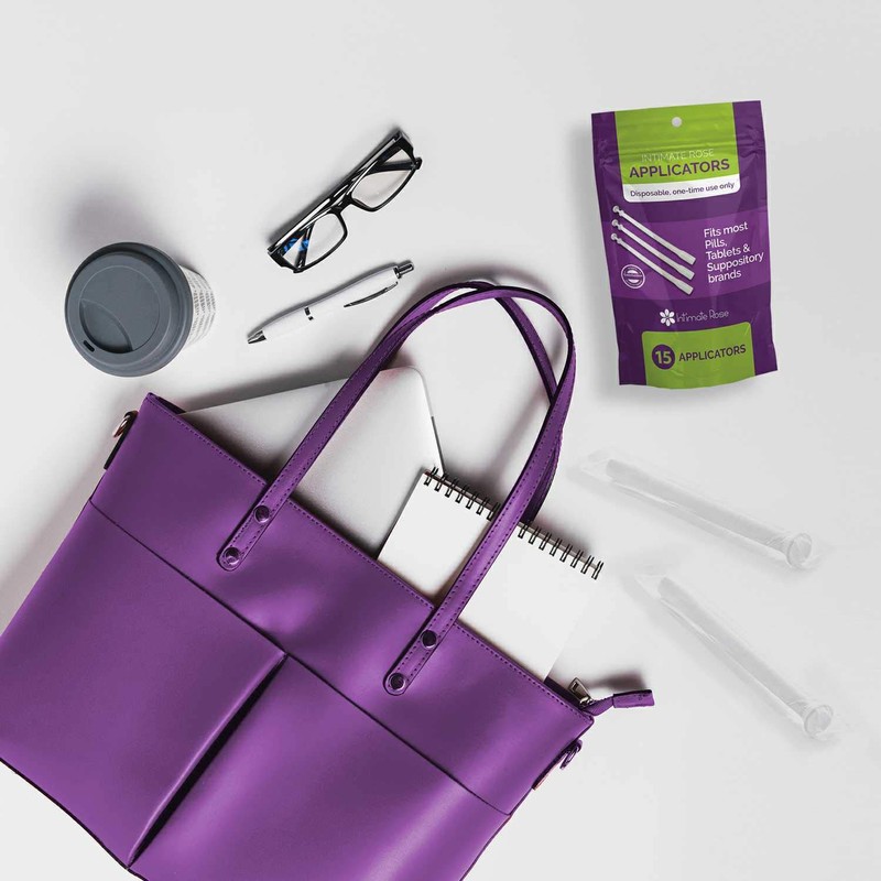 Intimate Rose 45 Count Vaginal Suppository Applicator - Fits Most