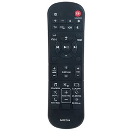 Replacement Remote Commander fit for JBL Soundbar 9.1 Soundbar JBLBAR913DBLKAM 5.1 Soundbar JBL2GBAR51IMBLKAM 3.1 Soundbar JBLBAR31BLKAS 2.1 Soundbar JBL2GBAR21DBBLKAM 2.0 Soundbar JBLBAR20AIOBLKAM