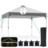 Quictent Instant 10x10 Pop-Up Canopy Tent Easy Setup Outdoor Markets,