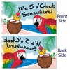 It's 5 O'Clock Somewhere Flag - Funny Flag - Double