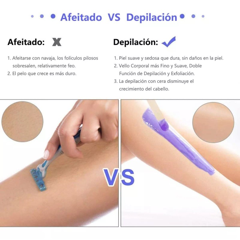 Pikapika Kit De Calentador De Cera