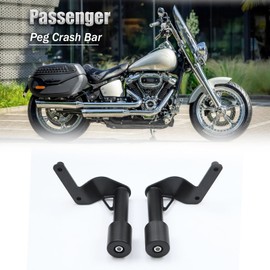 Passenger Peg Crash Bar Frame Slider Rear Highway Pegs for Harley 2018-Later Harley Street Bob Heritage Low Rider Sport Glide Fat Bob
