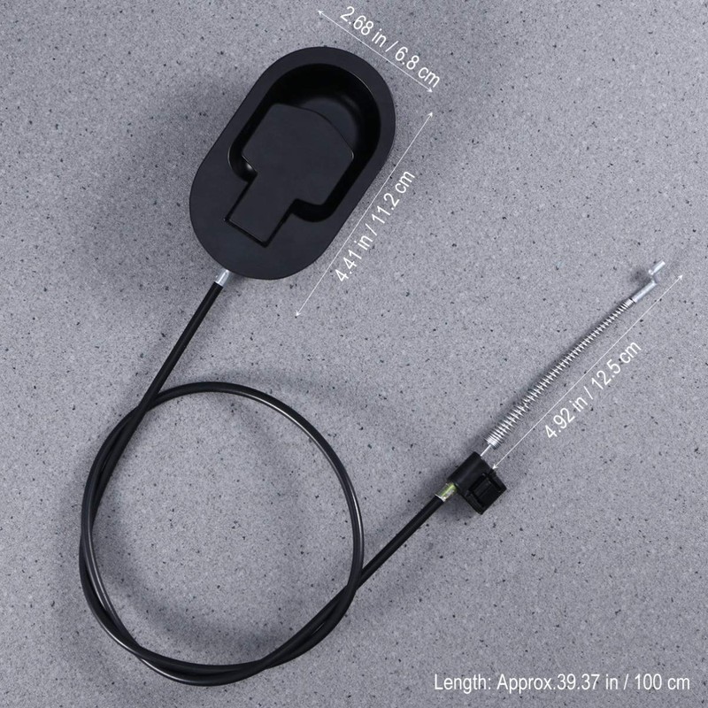 SEWACC Metal Recliner Handle Replacement Parts with Cable Recliner Sofa