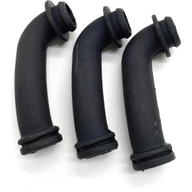 shiosheng 3pcs Vacuum Hoses 792184 Replaces 690942 281635 for Briggs & Stratton Black