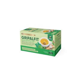 GRIPALFIT Natural Mix | 30 Tea Bags | Naturally Aids in Soothing the Throat and Seasonal Respiratory Discomfort - 3 Pack