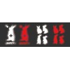 Rabbits Reflective Stickers (Ratabit Ears) White, Bicycle, Stroller, Cane, School