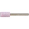 TRUSCO MP-261P PA Whetstone with Shaft, Cylindrical Type, Diameter 0.4 x Width 5.1 x Shaft 0.1 inches (10 x 13 x 3 mm), #60, Pack of 10