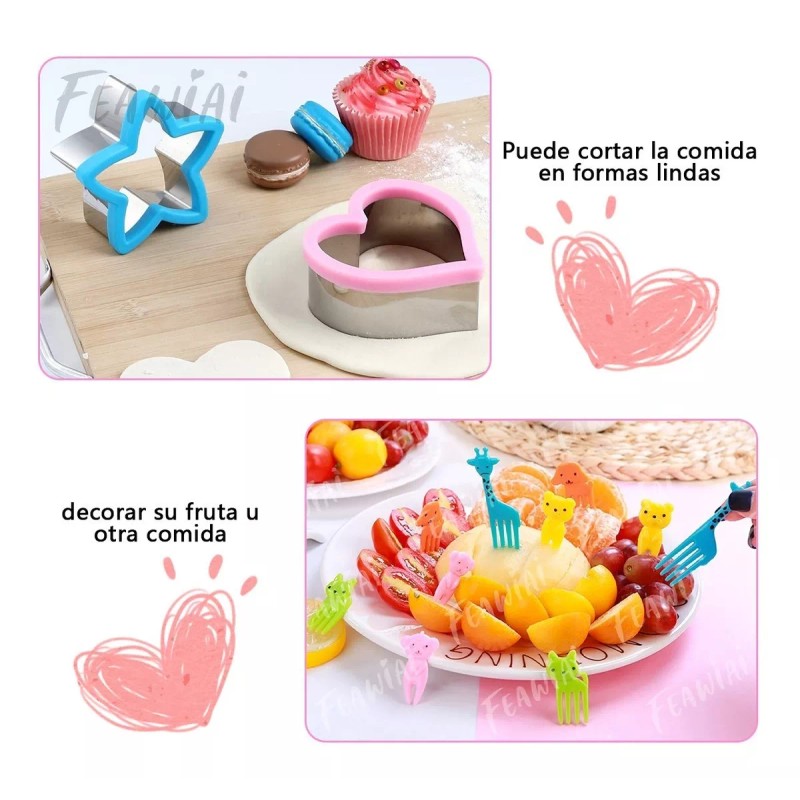Feawiai 39 Cortadores Para Galletas Sandwich Molde Reposteria Pastel