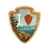 Die Cut Sticker Blue Ridge Parkway, I Heart Arrowhead, Vinyl
