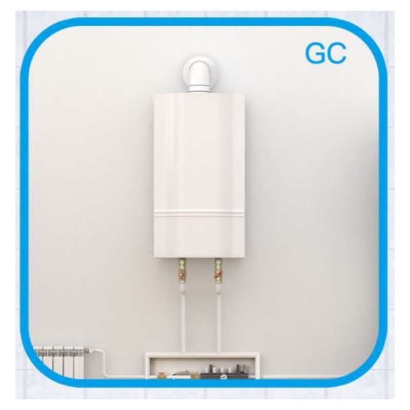 Smart Temperature Controller IP20 Protection PC ABS White Programmable Boiler