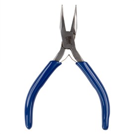 Craft County Bent Chain Nose Pliers – For Bending Wire, Closing Bead Tips, Manipulating Jump Rings, and Forming Loops