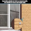 MorningRo 98 Piece Kit - Hurricane Shutter Hardware Hurricane Sidewalk