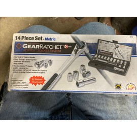 GearWrench GearRatchet, 14pc. Met Vortex Socket Set, Part #8914