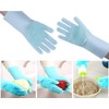PEOKPIPLE 2 pairs Silicone Dishwashing & Pet Grooming Gloves -