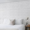 Art3d 30 Pcs 3D Foam Brick Wall Panels, White