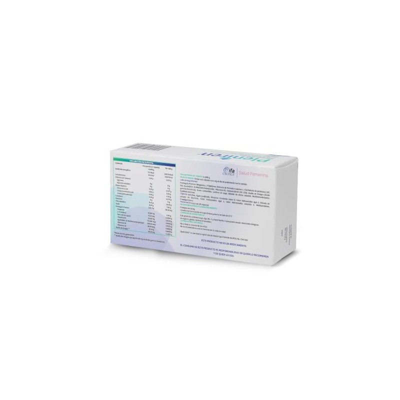 Pleniren Suplemento Alimenticios con Vitaminas. Caja con 30 cápsulas
