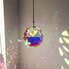 3 Inch Crystal Prism Suncatcher for Windows, Hanging, AB Coloured