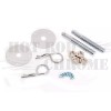 Hot Rod Chrome Universal Hood Pin Kit Hair Pin Style