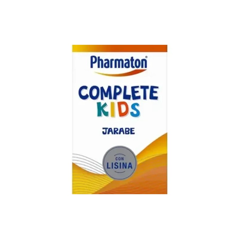 Jarabe Complete Kids Lisina 200 Pharmaton Frutas
