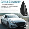 Youqsm Car Front Left Side Door Handle Key Cover Cap