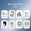 Yanmis Handheld Inkjet Printer, Handheld Printer for Barcode Label Batch