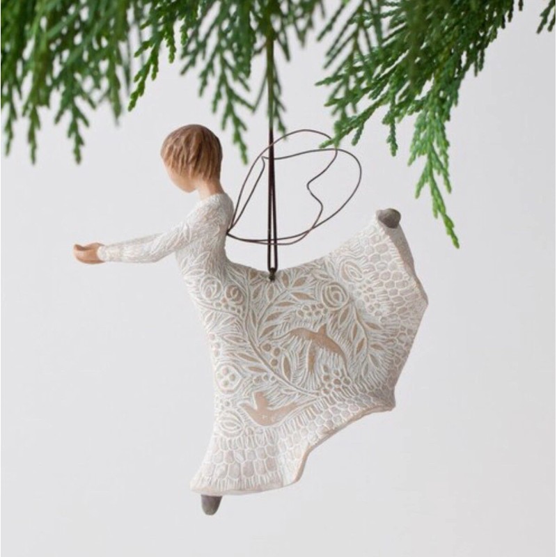 Willow Tree ANGEL DANCE OF LIFE ORNAMENT SCULPTURE HAND PAINTED