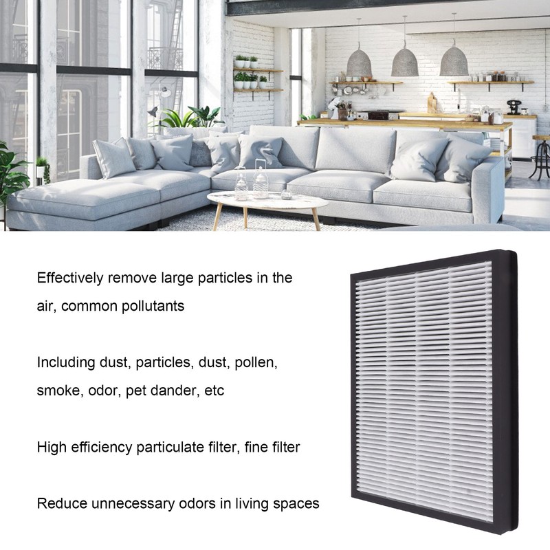 Air Purifier Filter Dust Odor Pollen Particles Removal Particulate Air