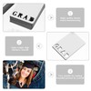 EXCEART 12pcs Sublimation Blank Keychains for Heat of 2021 Graduation