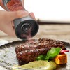 Realand 2Pcs 2 in 1 Salt and Pepper Grinder Set,