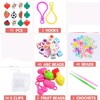 JIYAKO 2500+ Rubber Band Bracelet Kit, Loom Bracelet Making Kit