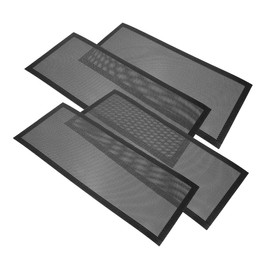 SEWACC 4Pcs Magnetic Floor Vent Covers Mesh Register Filters for Home Office and Shopping Malls Catch Debris and Items Easy to Install and Clean