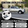 Ignition Lock Cylinder Tumbler with 2 Pre-Cut Keys Fits 2000-2006