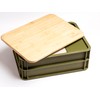 Babadoh Dough Trays & Bamboo Board Set – Includes 2