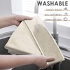 Criusia 3 Pack Sock Underwear Drawer Organizer Dividers, 64 Cell