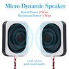 CQRobot 2Pcs/1Pair 35mm*25mm*6.8mm Side Sound 8ohm 2watt/3watt Rectangle Cavity Speakers