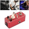 Simulator Effect Pedal Tube True Bypass Distortion Tone Amplifier Guitar