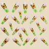 Butterfly Press on Nails Long Square Fake Nails with Design