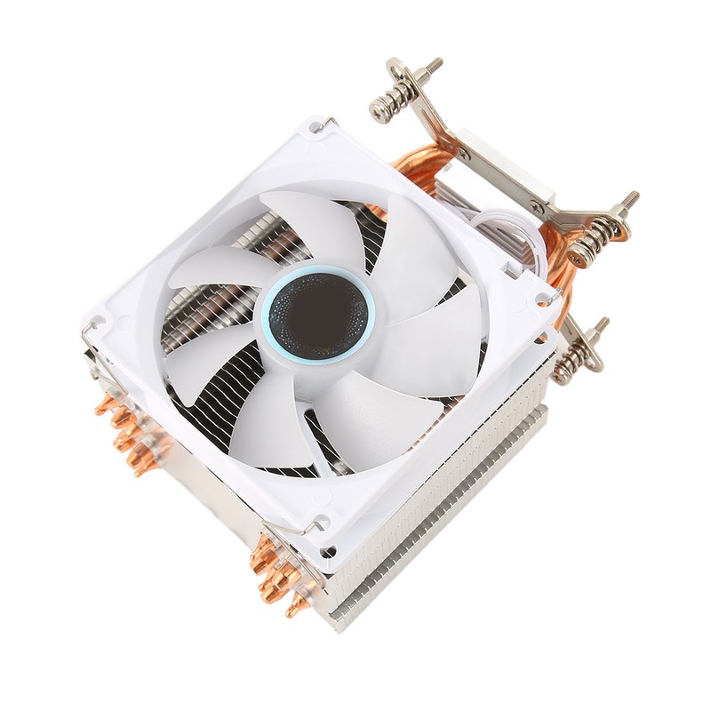 9CM CPU Cooler 6 Copper Heat Pipes Colorful Lighting Effects