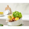 Kitchen Colanders Bowl Set Fruit Vegetable Washing Basket 2 in