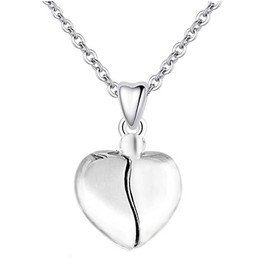 LSDesigns 30th Birthday Heart Necklace & Pendant Charm 925 Sterling Silver 30 Jewellery Gift for Her Girls Women Wife Daughter Sister Granddaughter From Mum & Dad