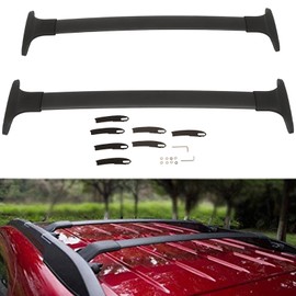 CARMA Roof Rack Set Cross Bar For 2013-2022 Ford Ecosport Luggage Cargo Carrier Black