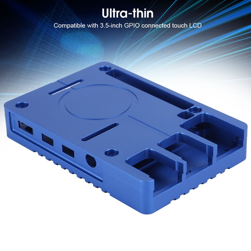Aluminum Alloy Case for Raspberry Pi 4 Model B Passive