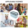 Lunch Box Double Layer Microwave Safe Leakage Proof Stainless Steel